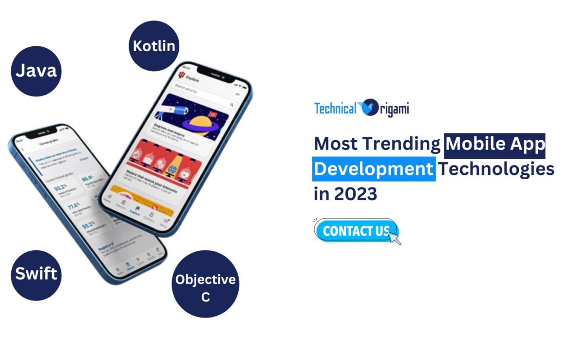 Mobile App Development Technologies in 2023