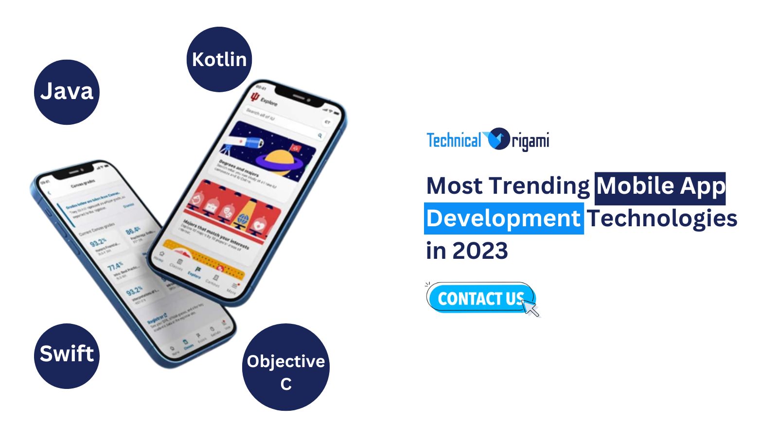 Most Trending Mobile App Development Technologies in 2023