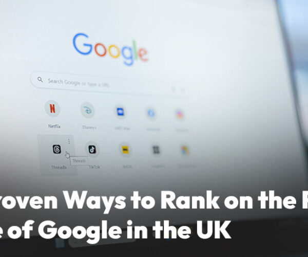 Rank on the First Page of Google